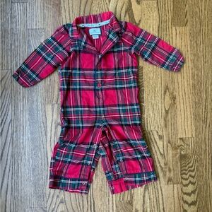 Tartan Christmas Toddler Pajamas